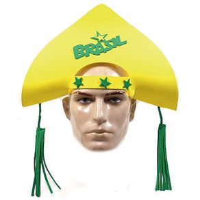 815024 CHAPEU LAMPIAO EVA VERDE/AMARELO