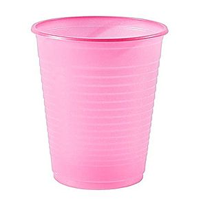 19819.6 COPO DE PLASTICO 200ML ROSA C/50