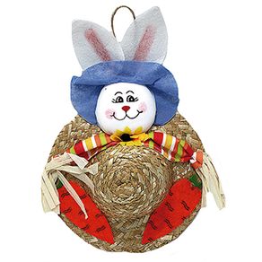 BF2818 ENFEITE CHAPEU C/COELHO 30CM