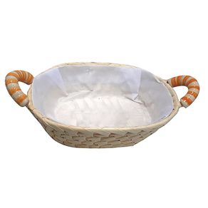 CA2465 CESTA DE VIME OVAL 25X18CM C/ALCA CA2465 CESTA DE VIME OVAL 25X18CM C/ALCA