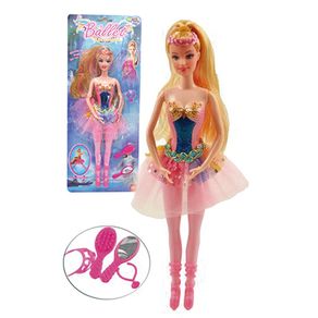 WB2971 BONECA BALLET C/ACESSORIOS