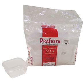 8456 POTE QUADRADO 150ML C/TAMPA C/20 8456 POTE QUADRADO 150ML C/TAMPA C/20