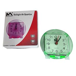 MAX-43969-64 RELOGIO DESPERTADOR TRANSPARENTE MAX-43969-64 RELOGIO DESPERTADOR TRANSPARENTE