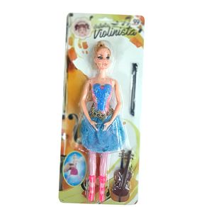 DOLL-17018 BONECA EM PLASTICO C/ACESSORIOS