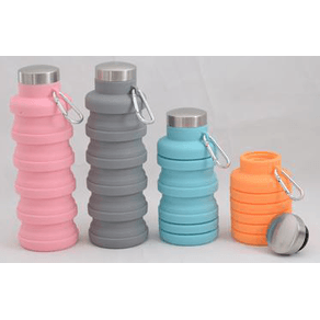 ELG65091 GARRAFA RETRATIL SILICONE 500ML