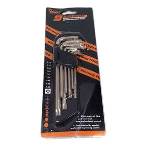 TRY-9250 CONJUNTO CHAVE TORX C/09PCS