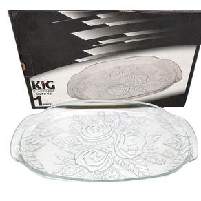VDA06019 PRATO VIDRO OVAL 33CM
