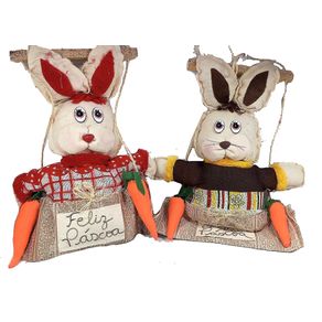 2022 COELHO NA BALANCA FELIZ PASCOA