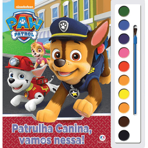 82545 AQUARELA PATRULHA CANINA