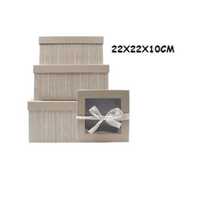 CA4539 CAIXA PAPEL P/PRESENTE 22X22X10 CA4539 CAIXA PAPEL P/PRESENTE 22X22X10