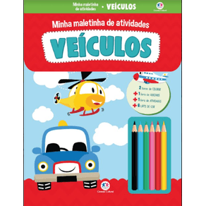 02249 MALETINHA C/ LAPIS  MALETA VEÍCULOS