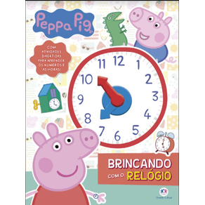01655 LIVRO + RELOGIO PEPPA PIG