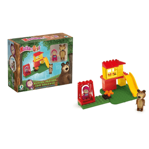 0025 MASHA E O URSO BLOCOS - PARQUE C/BALANCO 0025 MASHA E O URSO BLOCOS - PARQUE C/BALANCO