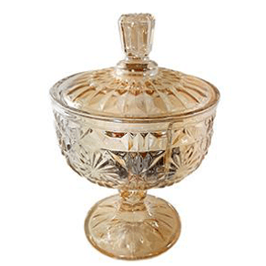 VDA05028 BOMBONIERE 105ML VIDRO 16X24CM