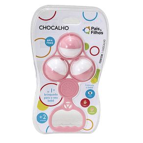 7857 CHOCALHO ROSA - BLISTER