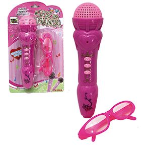 TK-1064 MICROFONE MUSICAL A PILHA C/ACESSORIOS