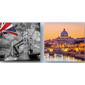 CA7711 QUADRO 80X80 TELA PAISAGEM