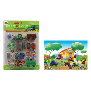 TK-2404 CONJUNTO C/4 TRATORES DE PLASTICOS
