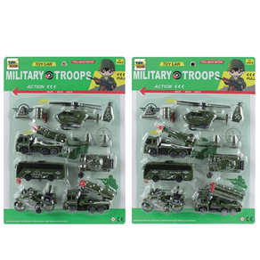 TK-2403 CONJUNTO C/10 VEICULOS MILITAR DE PLASTICO TK-2403 CONJUNTO C/10 VEICULOS MILITAR DE PLASTICO