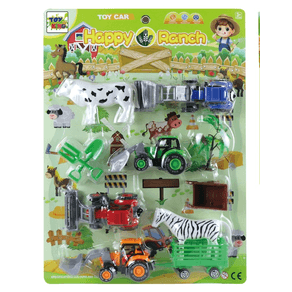 TK-2405 CONJUNTO C/4 TRATORES DE PLASTICO TK-2405 CONJUNTO C/4 TRATORES DE PLASTICO