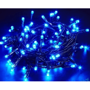 1006 PISCA LED 100L 9.7MT 8F FIO VERDE 110V AZUL