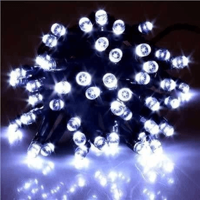 1005 PISCA-PISCA C/100 LED BRANCA 9.7MT 8F C/FIO VERDE 127V