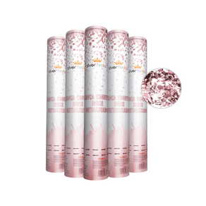 LCP004 LANCA CONFETE ROSE GOLD METALIZADO 30CM