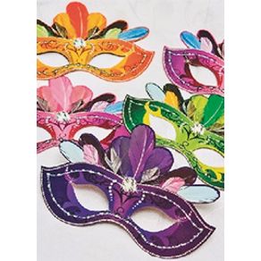 472 MASCARA PAPEL CARNAVAL INFANTIL C/10 472 MASCARA PAPEL CARNAVAL INFANTIL C/10