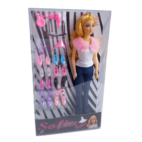 A56315 BONECA SOFIA FASHION C/ACESSORIOS A56315 BONECA SOFIA FASHION C/ACESSORIOS