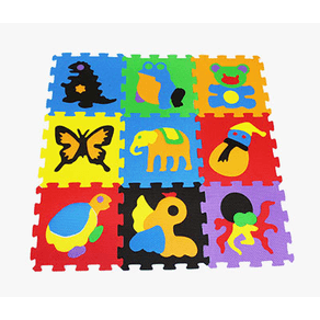 JD45 TATAME BICHINHOS 28X28CM 5MM JD45 TATAME BICHINHOS 28X28CM 5MM