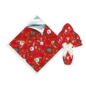 SACO EXPRESS PASCOA BONANZA VERMELHO 24X24 C/25