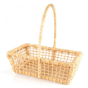CESTA VOVO PALHA 32X20CM