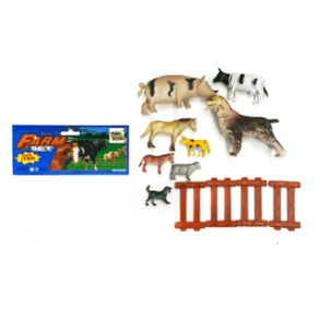 TK-1210 BRINQUEDO ANIMAL DE PLASTICO C/ 12 PCS