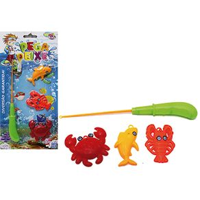 WBU2640 PEGA PEIXE CARTELA C/04PCS 19CM