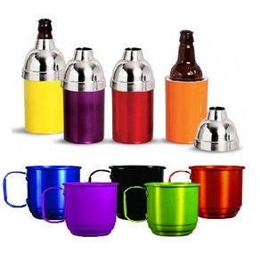 518 KIT PORTA GARRAFA E CANECA LITRAO COLOR