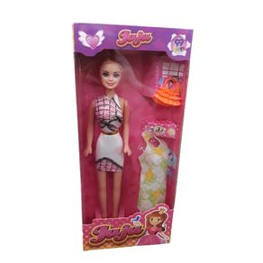 TOYS-190028_QO BONECA EM PLASTICO C/ACESSORIOS
