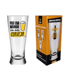 COPO CHOPP LAGER HAPPY BEER 300ML