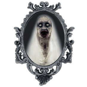 832 PAINEL ESPELHO BRUXA HALLOWEEN