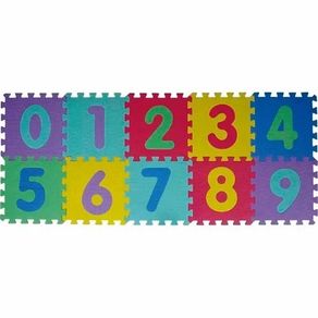 TT02B TAPETE TATAME NUMERAIS SIMPLES C/10PCS 5MM TT02B TAPETE TATAME NUMERAIS SIMPLES C/10PCS 5MM