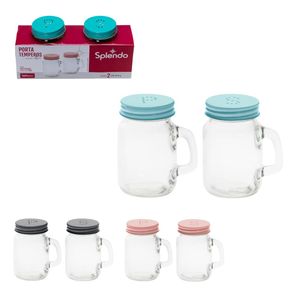 5896 POTE ORGANIZADOR C/2PCS TAMPA COLORIDA 5896 POTE ORGANIZADOR C/2PCS TAMPA COLORIDA