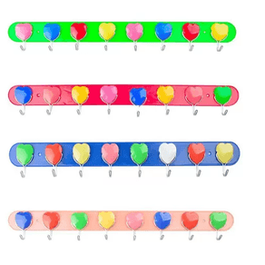 7075 GANCHO TIPO REGUA PLASTICO/METAL 4X44CM 7075 GANCHO TIPO REGUA PLASTICO/METAL 4X44CM