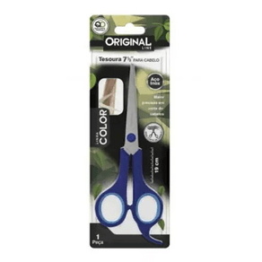 SL0091 TESOURA 7 1/2 COLOR P/CABELO