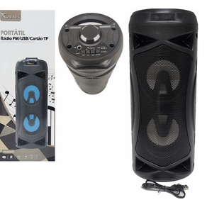 CRS-RD6500 RADIO RECARREGAVEL 10W BIVOLT C/LUZ