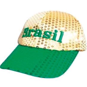 CP325 BONE BRASIL LANTEJOULA