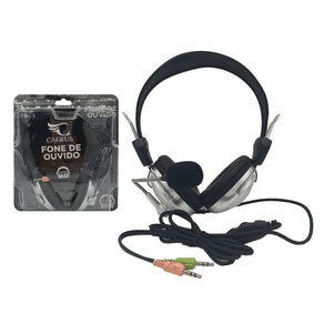 CRS-1333 FONE DE OUVIDO C/ MICROFONE C/ FIO