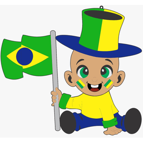 BCB BEBE CAREQUINHA COM BANDEIRA EM EVA