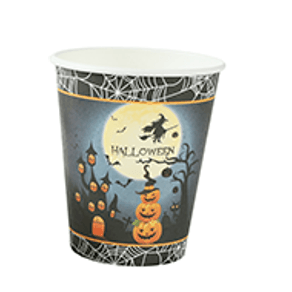 MS061 COPO PAPEL NOITE HALLOWEEN