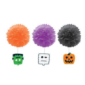 H139 POM POM DECORATIVO C/3