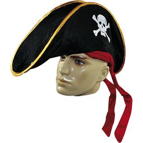NYR6448/MOD6564 CHAPEU PIRATA C/LENCO