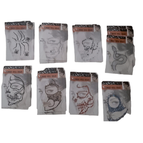 MOD-663 ADESIVO FACIAL TEMA HALLOWEEN